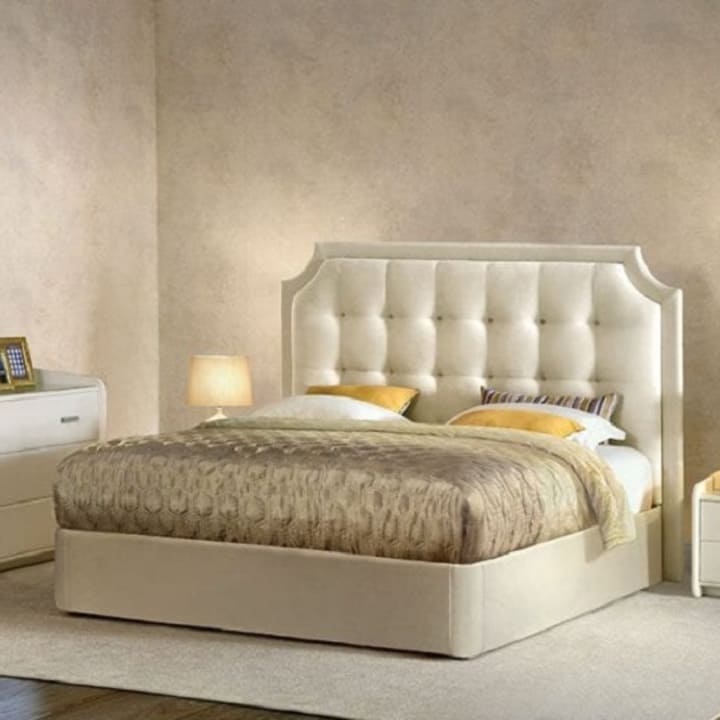 Кровать с мягким изголовьем КИ-229
